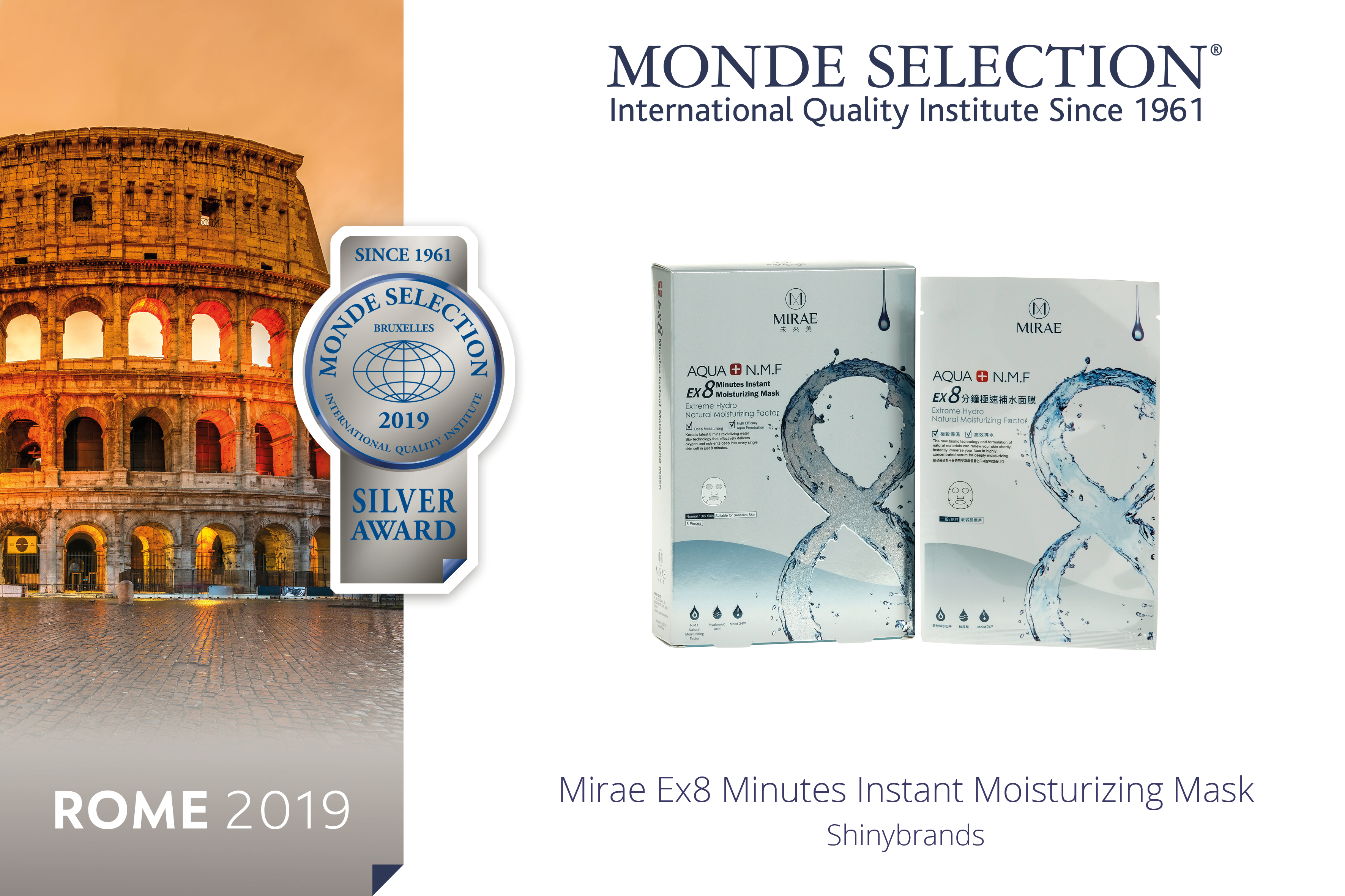 Shinybrands - Mirae Ex8 Minutes Instant Moisturizing Mask