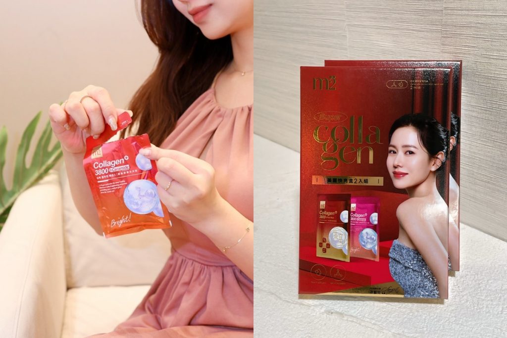美麗不打烊｜任何時刻都能快充膠原 ，m2美度 珍珠燕窩+水光 膠原快充盒，原價$345，特價$299