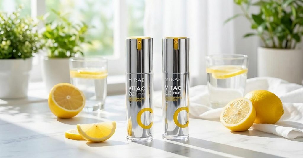 速效保養專家-未來美 PRO+ 超級 2C 美白淡斑精華 日間防禦 開啟肌膚「聚光模式」